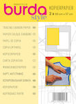 BurdaStyle Χαρτί Αντιγραφής σε Κίτρινο & Λευκό 83x57cm