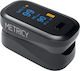 Metricy Oxy Plus Fingertip Pulse Oximeter Black