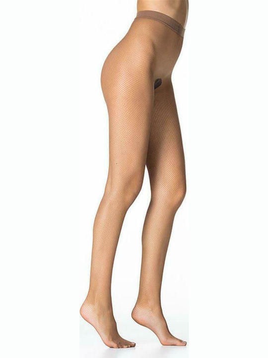 Inizio Sensuale Διχτυωτό Γυναικείο Καλσόν Visone