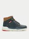 Kids Hiking Boots Peak Navy Blue