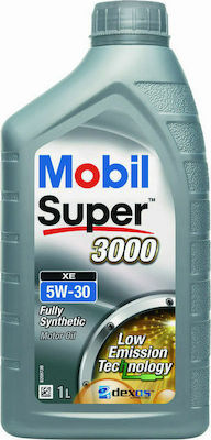 Mobil Super 3000 Synthetic Car Lubricant 5W-30 1lt