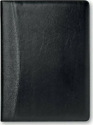 Contax Bifold Conference Clipboard For A4 Paper Black