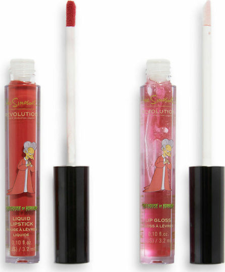 Revolution Beauty The Simpsons Revolution Living Dead Σετ Lip Gloss Vampire Mr. Burns 2τμχ