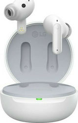 LG Tone Free FP5 In-ear Bluetooth Handsfree Ακουστικά με Αντοχή στον Ιδρώτα και Θήκη Φόρτισης Λευκά