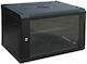 FT Electronics RACK05 Монтиран на стена Рак кабинет 15U 60x45x78см Черен