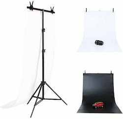 Puluz 70x200cm + Backdrops 2pcs Lighting Kit for Studio