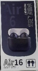 TWS Air16 In-ear Bluetooth Handsfree Căști cu C...