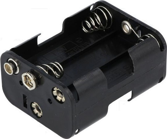 Μπαταριοθηκη 6 Μπαταριων AA Με Solder Lug BH0021B LZ (01.145.0024)