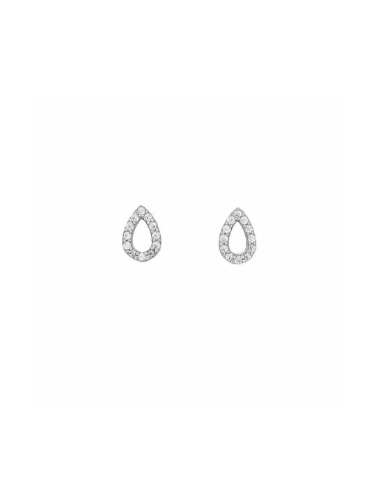 Excite-Fashion Elegant Essence Earrings from Silver with Stones