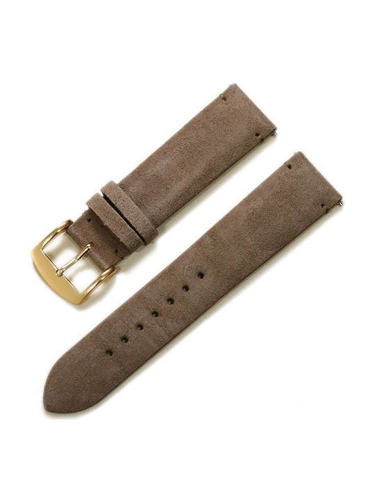 Rochet Megeve Leather Strap Brown 18mm