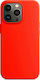 Cti Liquid Umschlag Rückseite Silikon Rot (iPhone 13 Pro Max)