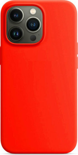 Cti Liquid Umschlag Rückseite Silikon Rot (iPhone 13 Pro Max)