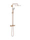 Grohe Euphoria XXL 310 Duschsäule mit Wannenbatterie 113,2cm Kupfer