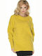 PeeKaBoo 30064 Women's Long Sleeve Sweater Yellow 135317