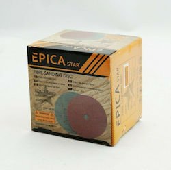 Epica Star Foaie de șlefuire pentru șlefuitor excentric K120 115mmx115mm Epica Star Foaie de șlefuire pentru șlefuitor excentric K120 115mmx115mm
