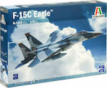 Italeri Φιγούρα Μοντελισμού Αεροπλάνο F15 C Eagle σε Κλίμακα 1:72 37.3x24.1x6εκ.