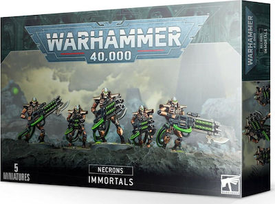 Games Workshop Warhammer 40.000 Necrons Immortals Unpainted Figures 99120110057