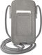 Guess Saffiano Metal Logo Sock & Pouch Gray GUP...