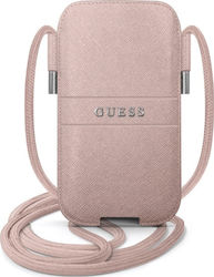 Guess Saffiano Metall Logo Beutel bis 6,1 Zoll ...