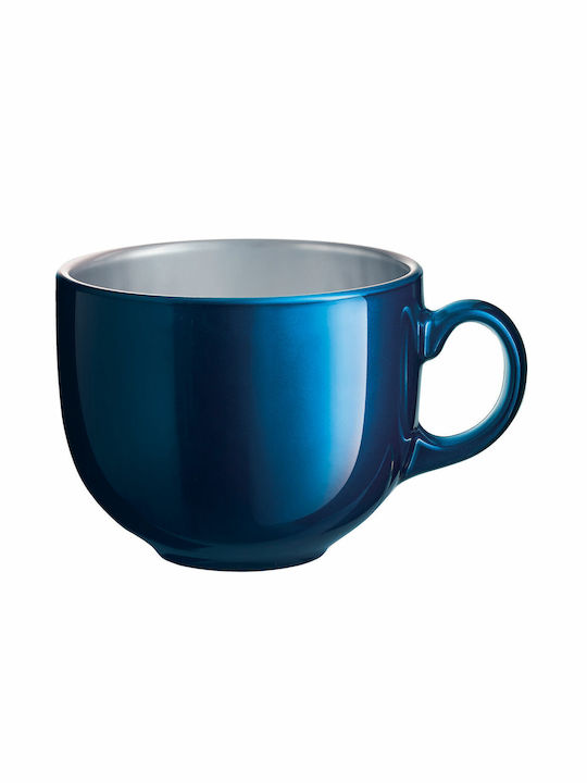 Luminarc Flashy Cup Cappuccino Glass Blue