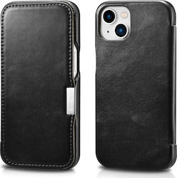 iCarer Metal Clip Vintage Book Leather Black (i...
