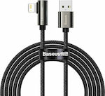 Baseus Legend Braided USB to Lightning Cable Μαύρο 1m (CALCS-A01)