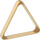 Nir Italia Wooden Triangle Pyramid Billiard Ball Triangle Rack 57.2mm 1pcs 18042