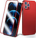 Joyroom Задна корица Пластмаса 0.76мм Червен (iPhone 13 Pro)