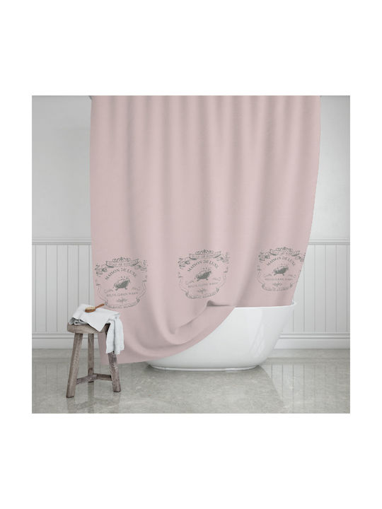 Estia Maison Deluxe Fabric Shower Curtain 180x2...