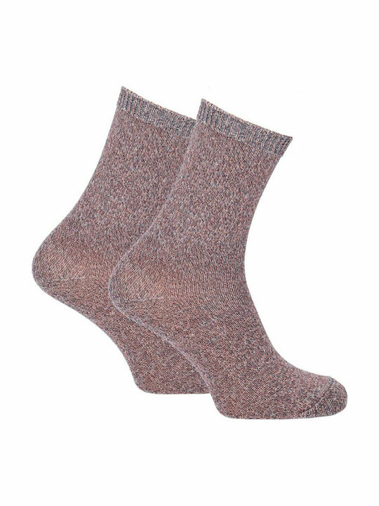 Tamaris Women's Solid Color Socks Purple