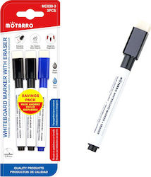 Motarro Motarro MC039-3 Μαρκαδόροι Πίνακα Σετ 3 χρώματα Motarro Motarro MC039-3 Μαρκαδόροι Πίνακα Σετ 3 χρώματα