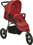 vidaXL Baby Stroller Suitable for Newborn Red