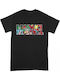 PCMerch Logo Character Infill T-shirt Black Cotton TS3702MAR-S
