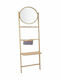 Leitmotiv Garment Rack of Bamboo In Beige Colour 48.5x48.5cm