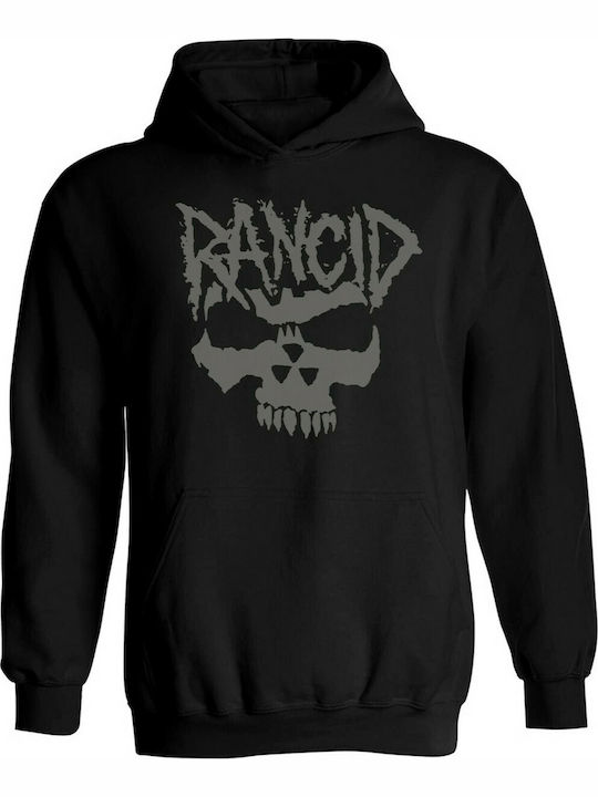 Logo Rancid Hoodie Black RD1524HD-S