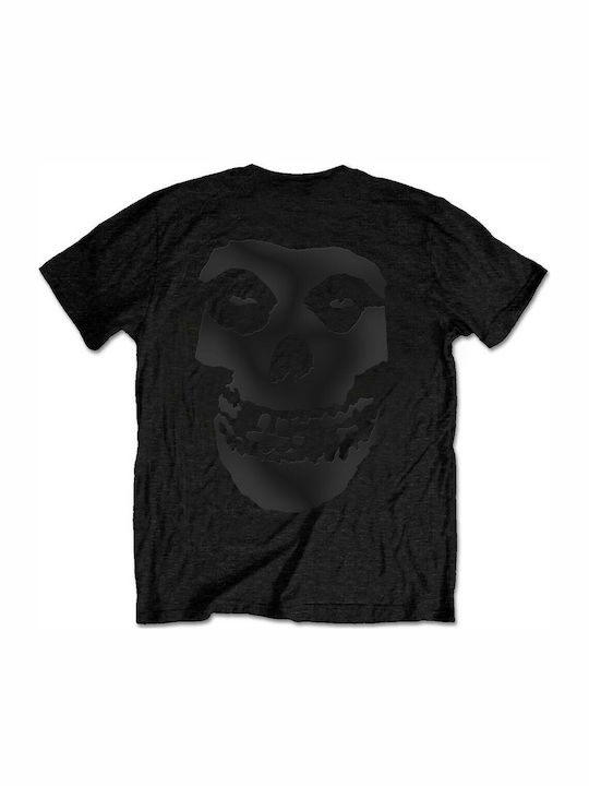 The Misfits Tonal Fiend Skull T-shirt Black MISTSP09MB-M