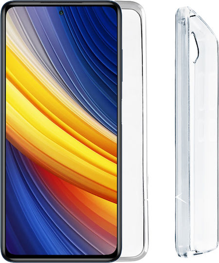 Volte-Tel Slimcolor Air Back Cover Silicon Transparent (Poco X3 NFC / X3 Pro)