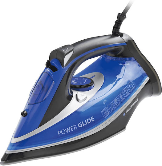 Blaupunkt HSI801 Σίδερο Ατμού 3000W με Συνεχόμενη Παροχή 45gr/min και Κεραμική Πλάκα