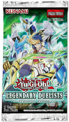 Konami Yu-Gi-Oh! TCG Booster Legendary Duelists: Synchro Storm