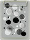 Synchronia Modern Dots Notizblock Gray