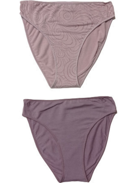 Minerva Fimelle Hohe Taille Damen Brasilien 2Pa...