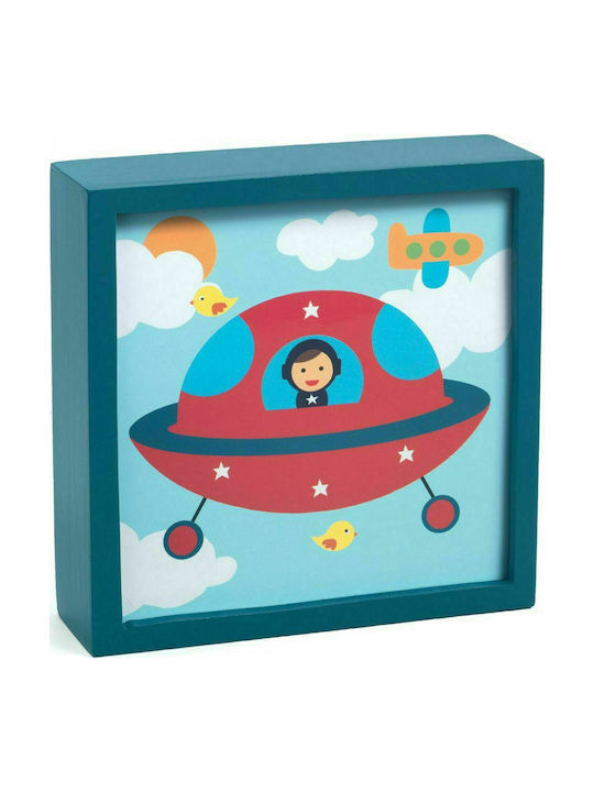 Kids Framed Wall Painting Space