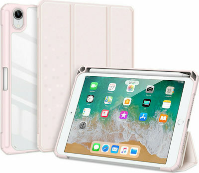 Dux Ducis Toby Flip Cover Πλαστικό / Δερματίνης Ροζ (iPad mini 2021)