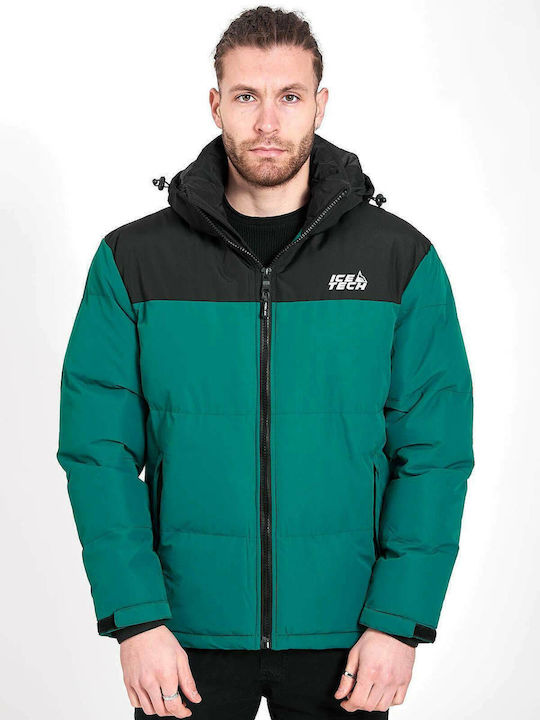 Χειμωνιάτικο Μπουφάν Puffer Saphire Green