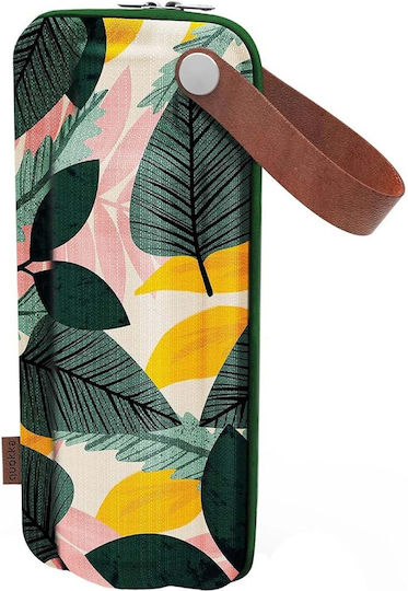 Quokka Autumn Leaves Insulated Bottle Case Multicolour