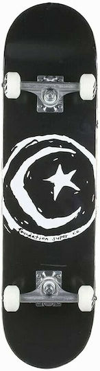 Foundation Star & Moon 8" Complete Shortboard Μαύρο