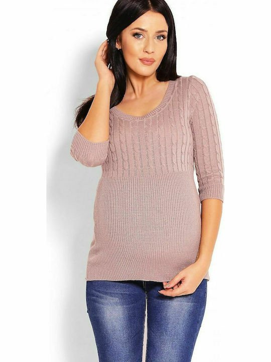 PeeKaBoo 70008C Maternity Sweater Beige