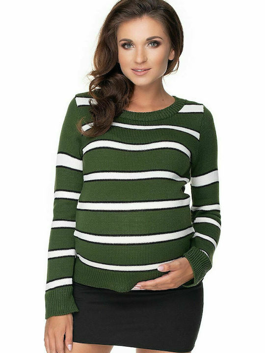 PeeKaBoo 40044C Pullover Schwangerschafts-Tops Grün 135970