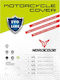 Nordcode Κουκούλα Μηχανής Αδιάβροχη Evo Line Large Μ229xΠ99xΥ124εκ.