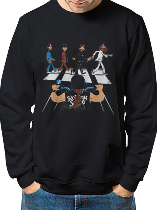 Sweatshirt Classic Beatles Schwarz